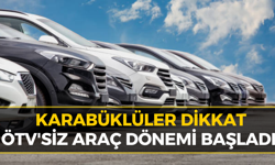 Araç Alacaklar Dikkat! ÖTV’siz Dönem Başlıyor