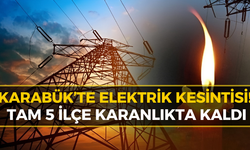 Karabük'te Dev Kesinti! İşte Etkilenen O Sokaklar