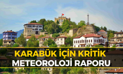 Karabük'te Güneşe Aldanmayın! işte Hava Durumu