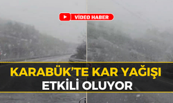 Karabük’te Nisan Karı Sürprizi!