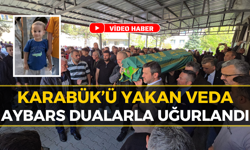 Karabük’te 3 Yaşındaki Minik Aybars Son Yolculuğuna Uğurlandı