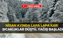 Karabük’te Nisan Sürprizi: Yüksek Kesimlerde Kar Yağışı Yeniden Etkili Oluyor!