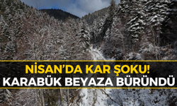 Meteoroloji Karabük’ü Uyarmıştı: Kar Geldi!