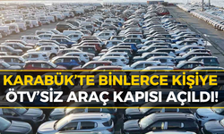 Karabük'te ÖTV'siz Araç Müjdesi: İşte ÖTV'siz Alınacak Otomobiller