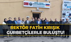 Rektör Kırışık’tan Almanya’daki Karabüklülere Ziyaret