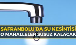 Safranbolu’da Planlı Su Kesintisi...