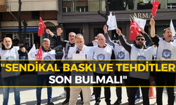 Öz İplik İş Sendikası'ndan Ar Leder Önünde Eylem!