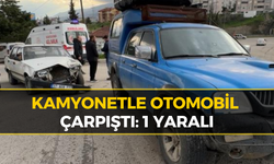Safranbolu’da Kamyonet ve Otomobil Çarpıştı: 1 Yaralı