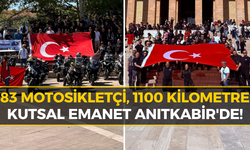 Karabüklü Motorculardan Anıtkabir’e "Bayrak Sürüşü"