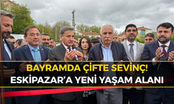 Eskipazar’da Yeni Yaşam Alanı Hizmete Girdi