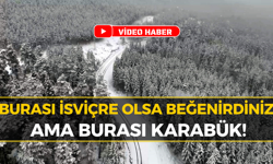 Karabük’te Masalsı Kış Manzaraları: Görenler Hayran Kalıyor