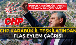 CHP Karabük'ten İl Binasında Toplanma Çağrısı: "Özgür Özel'in Yanındayız"