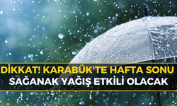Karabük için Sağanak Yağış Uyarısı: Hafta Sonu Alarmı!