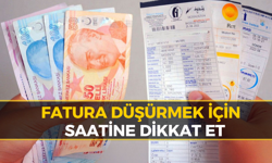 Karabük'te Faturalarda Şok Uyarı! '' 20.00 Öncesi Makine Çalıştırmayın!