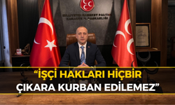Cenk Gedikoğlu'dan 1 Mayıs Mesajı