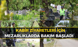 Safranbolu Belediyesi’nden Bayram Öncesi Mezarlıklarda Hummalı Çalışma