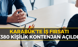 Karabük’te Kamu Kurumlarına 380 Personel Alımı Yapılacak!