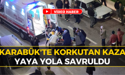 Karabük'te Feci Kaza: Yaya Geçidinde Çarpıp Yola Savurdu!