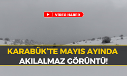 Karabük’te Mayıs Ayında Kar Sürprizi: Kış Geri Döndü!