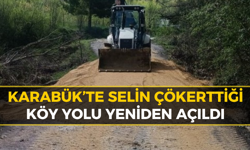 Selin Vurduğu Köy Yolu Yeniden Açıldı