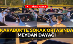 Karabük'te Araçtaki Kişileri Böyle Darbettiler