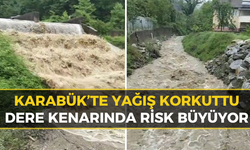 Yenice’de Dereler Taştı: Vatandaş Endişeli