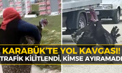Karabük'te İki Hindi Yolu Birbirine Kattı!