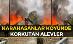 Eskipazar'da Ev Yangını: Tek Katlı Ev Küle Döndü