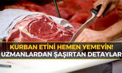 Kurban Eti Hemen Tüketilmeli mi? Uzmanlar Uyarıyor