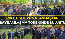Karabük Protokolü Havuzlu Bahçe'de Bayramlaştı!