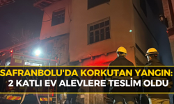 Safranbolu’da Korkutan Yangın: İtfaiye Eri Yaralandı