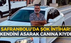 Safranbolu’da Korkunç Olay: Kendini Doğalgaz Borusuna Astı!