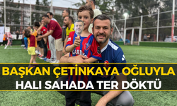 Başkan Çetinkaya’dan Babalar Günü’nde Anlamlı Halı Saha Organizasyonu