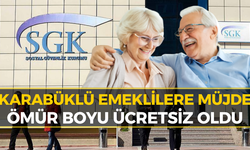 Karabüklü Emeklilere Büyük Müjde: O Hizmet Artık Ücretsiz!