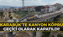 Trafikte Kanyon Köprü Ayarı! Karabük'te Dev Modernizasyon İçin Kapatıldı!