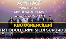 KBÜ TRT Belgesel Ödülleri’ne Damga Vurdu: İki Büyük Ödül Birden!