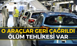 Otomobil Devi Türkiye'deki Araçlarını Acil Geri Çağırıyor!