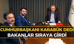 Cumhurbaşkanı Erdoğan İşaret Etti: Bakanlar Karabük’e Geliyor!