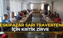 Eskipazar Sarı Traverteni İçin Dev Adım: Tescil Geliyor!