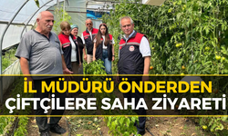 İl Müdürü Yasin Önder'den Yenice'de Çiftçi Ziyareti!