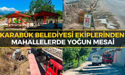 Karabük Belediyesi Ekipleri Sahada Çalışmalarını Sürdürüyor