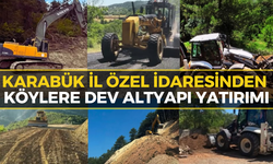 Karabük'te Bir Haftada Dev Altyapı Hamlesi! İşte Yapılan Çalışmalar
