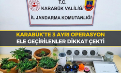 Karabük’te Üç İlçede Operasyon: Çok Sayıda Malzeme Ele Geçti