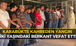 Ihlamur Toplamaya Gitmişlerdi... Karabük'te 2 Yaşındaki Berkant Yangında Can Verdi!