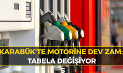 Karabük’te Motorine Dev Zam! Tabela Salı Günü Değişiyor