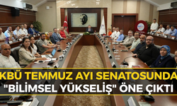 KBÜ Senatosunda Akademik Yükseliş ve Hedefler Konuşuldu