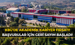 KBÜ Lisansüstü Başvuruları Başladı! Son Gün Ne Zaman?