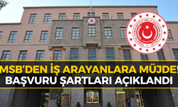 MSB Personel Alımı Başladı: Kimler Başvurabilecek?