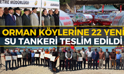 Karabük Ormanlarına 22 Su Tankeri ve Yeni Önlem