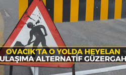 Ovacık’ta Köy Sakinleri Dikkat: O Yol Ulaşıma Kapandı!